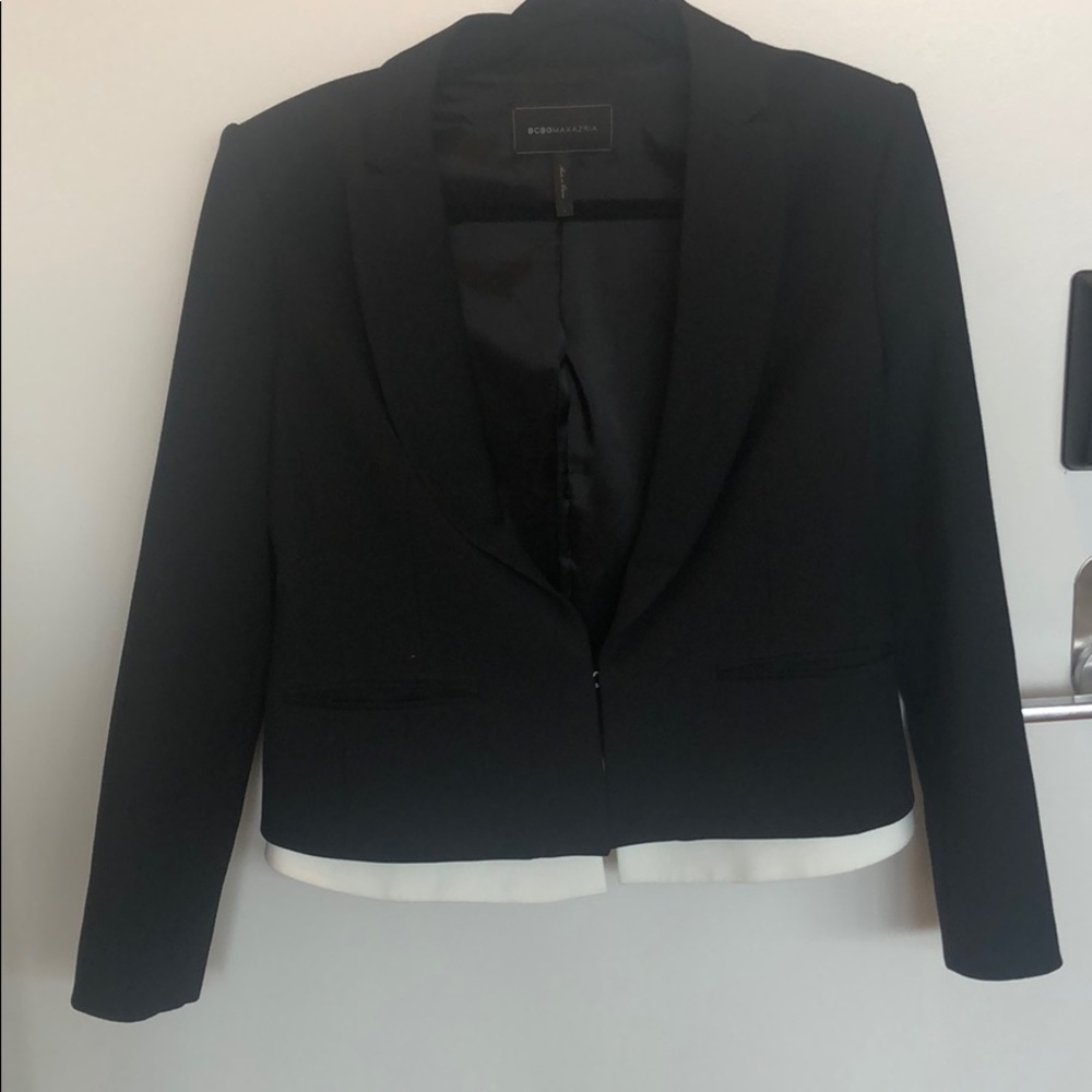 BCBG Max Azria Black Blazer